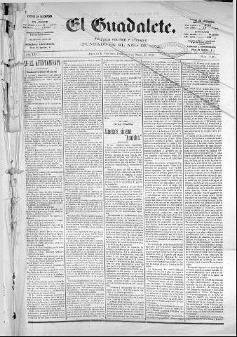 'El Guadalete : periódico literario y de interés general' - Año LVI Número 17281 (02/01/1910)