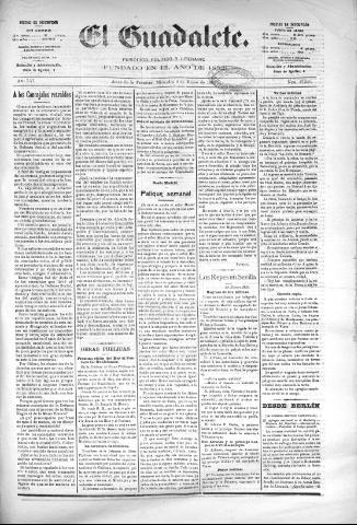 'El Guadalete : periódico literario y de interés general' - Año LVI Número 17340 (02/03/1910)