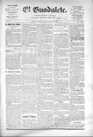 'El Guadalete : periódico literario y de interés general' - Año LVI Número 17342 (04/03/1910)