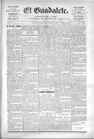 'El Guadalete : periódico literario y de interés general' - Año LVI Número 17348 (10/03/1910)