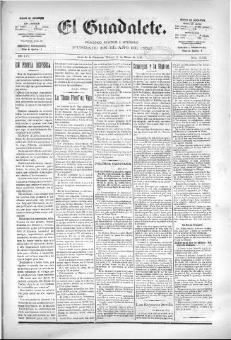 'El Guadalete : periódico literario y de interés general' - Año LVI Número 17349 (11/03/1910)