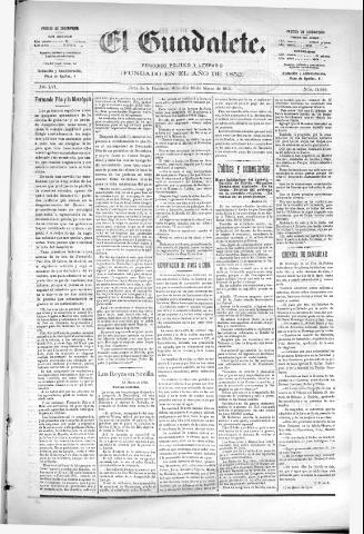 'El Guadalete : periódico literario y de interés general' - Año LVI Número 17354 (16/03/1910)
