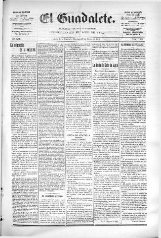 'El Guadalete : periódico literario y de interés general' - Año LVI Número 17358 (20/03/1910)