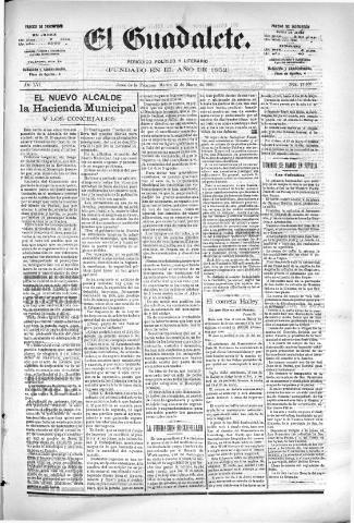 'El Guadalete : periódico literario y de interés general' - Año LVI Número 17360 (22/03/1910)