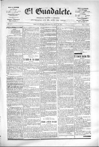 'El Guadalete : periódico literario y de interés general' - Año LVI Número 17364 (27/03/1910)