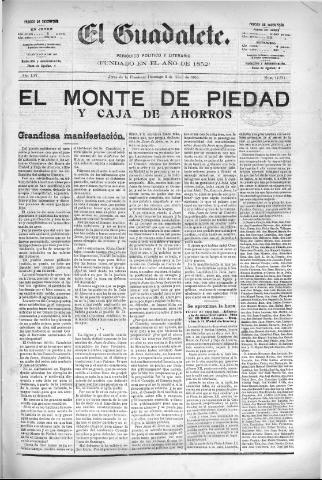 'El Guadalete : periódico literario y de interés general' - Año LVI Número 17371 (03/04/1910)