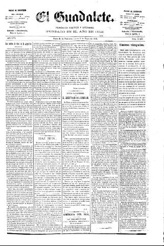 'El Guadalete : periódico literario y de interés general' - Año LVI Número 17400 (02/05/1910)
