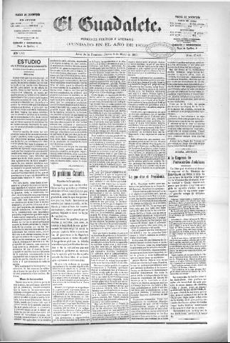 'El Guadalete : periódico literario y de interés general' - Año LVI Número 17403 (05/05/1910)
