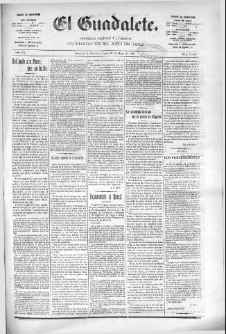 'El Guadalete : periódico literario y de interés general' - Año LVI Número 17421 (23/05/1910)