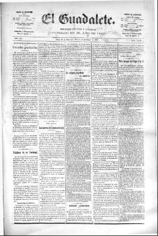 'El Guadalete : periódico literario y de interés general' - Año LVI Número 17428 (31/05/1910)