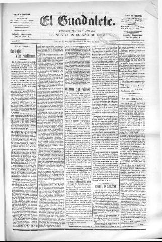 'El Guadalete : periódico literario y de interés general' - Año LVI Número 17436 (08/06/1910)
