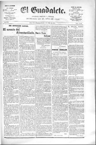 'El Guadalete : periódico literario y de interés general' - Año LVI Número 17469 (11/07/1910)