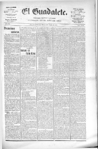 'El Guadalete : periódico literario y de interés general' - Año LVI Número 17512 (23/08/1910)