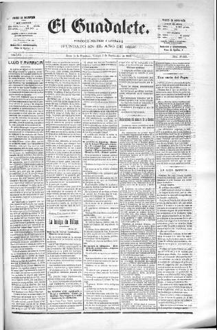 'El Guadalete : periódico literario y de interés general' - Año LVI Número 17522 (02/09/1910)