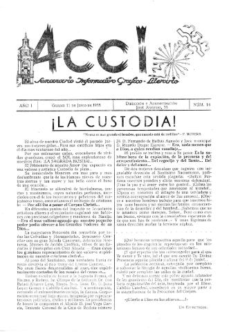 'Acci  : seminario informativo grafico - literario' - Año I Número 14  - 1955 junio 11