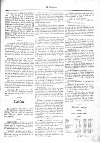 'El accitano  : periódico científico, literario y de intereses generales de Guadix y su partido' - Año XI Número 493  - 1901 junio 2