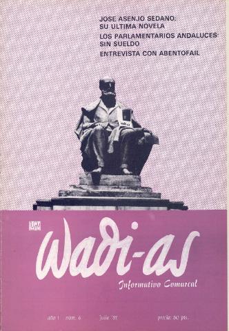 'Wadi-as  : informativo comarcal' - Año I Número 6  - 1982 julio 1