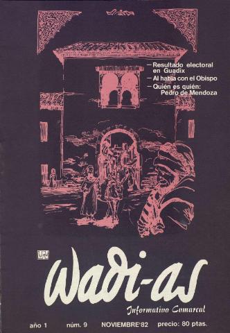 'Wadi-as  : informativo comarcal' - Año I Número 9  - 1982 noviembre 1