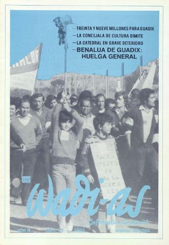 'Wadi-as  : informativo comarcal' - Año II Número 11  - 1983 febrero 1