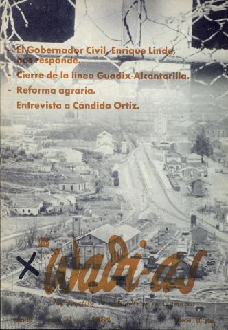 'Wadi-as  : informativo comarcal' - Año III Número 32  - 1984 diciembre 1