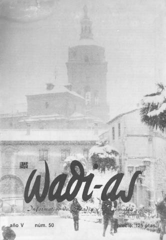 'Wadi-as  : informativo comarcal' - Año V Número 50  - 1987 febrero 1