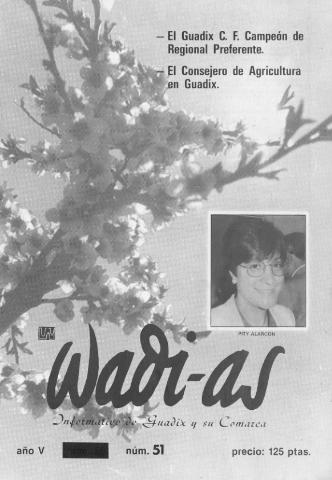'Wadi-as  : informativo comarcal' - Año V Número 51  - 1987 marzo 1