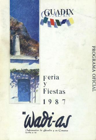 'Wadi-as  : informativo comarcal' - Año V Número 54  - 1987 agosto 1