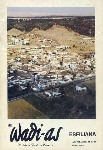 'Wadi-as  : informativo comarcal' - Año VII Número 56  - 1988 abril 1