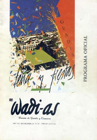 'Wadi-as  : informativo comarcal' - Año VII Número 60  - 1988 septiembre 1