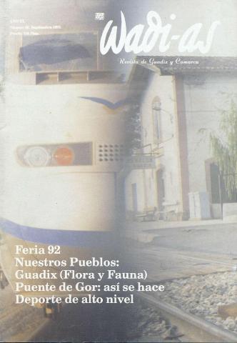 'Wadi-as  : informativo comarcal' - Año XI Número 96  - 1992 septiembre 1