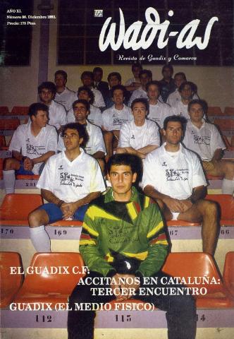 'Wadi-as  : informativo comarcal' - Año XI Número 98  - 1992 diciembre 1
