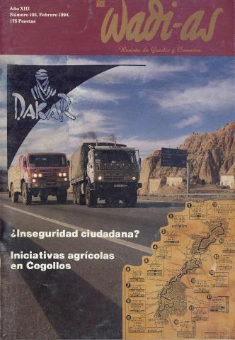 'Wadi-as  : informativo comarcal' - Año XIII Número 105  - 1994 febrero 1