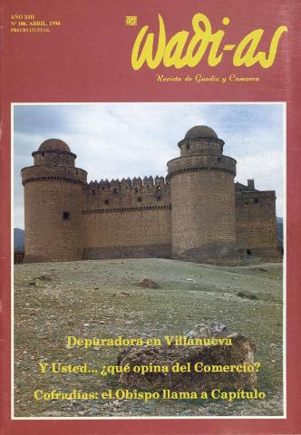 'Wadi-as  : informativo comarcal' - Año XIII Número 106  - 1994 abril 1