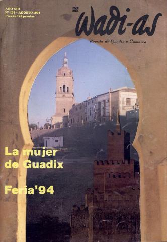 'Wadi-as  : informativo comarcal' - Año XIII Número 108  - 1994 agosto 1