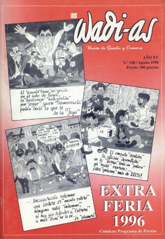 'Wadi-as  : informativo comarcal' - Año XV Número 120  - 1996 agosto 1