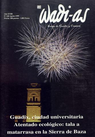 'Wadi-as  : informativo comarcal' - Año XVIII Número 140  - 1999 agosto 1