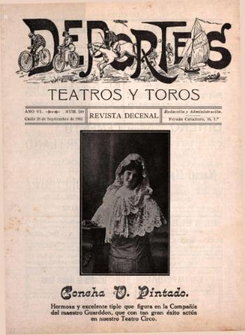 'Deportes : Revista quincenal: Dedicada a los aficionados a las Ciencias, Artes, Literatura y Sports' - Año VI Número 149 - 1916 septiembre 28