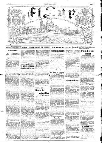 'El Sur  edición de la noche' - Año II Número 13 - 1921 enero 26