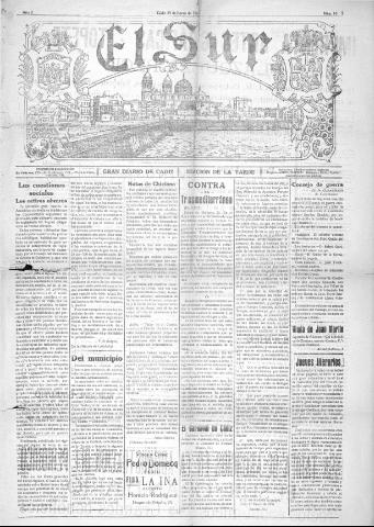 'El Sur  edición de la noche' - Año II Número 16 - 1921 enero 29