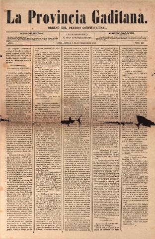 'La Provincia Gaditana' - Año I Número 126 - 1883 diciembre 6