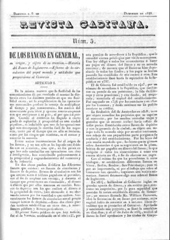 'Revista gaditana  : Periódico popular' - Número 5 - 1839 diciembre 1