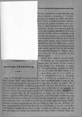 'La Tertulia periódico semanal de literatura y de artes' - 1851 noviembre 23