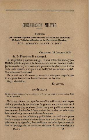 'Revista de Andalucía' - Año 3 Tomo 6 - 1876 noviembre 10