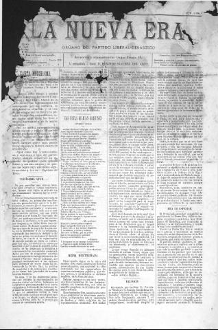 'La Nueva era' - Año 12 Número 3996 - 1894 octubre 14