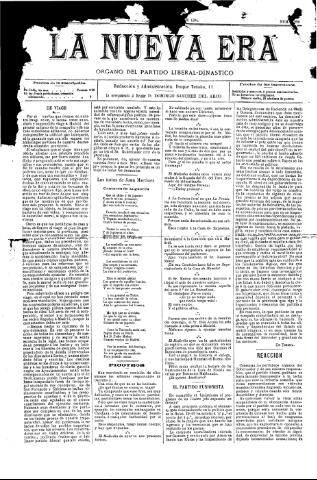 'La Nueva era' - Año 12 Número 3999 - 1894 octubre 17