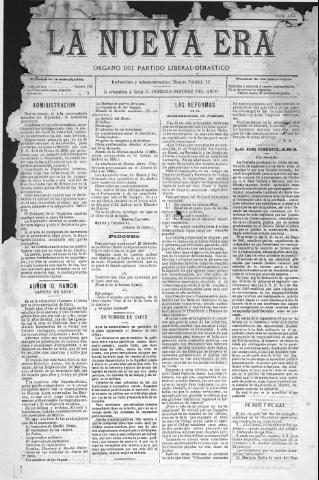 'La Nueva era' - Año 12 Número 4015 - 1894 noviembre 2