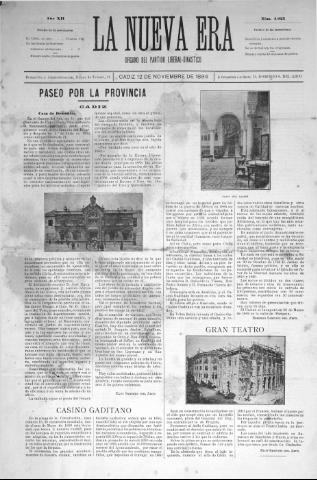 'La Nueva era' - Año 12 Número 4025 - 1894 noviembre 12