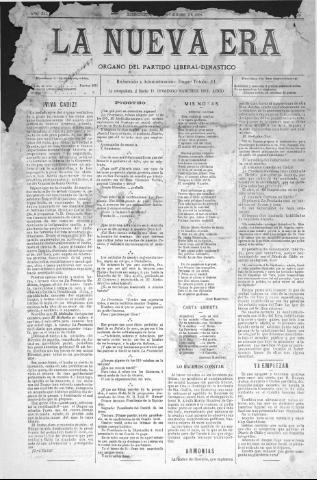 'La Nueva era' - Año 12 Número 4027 - 1894 noviembre 14