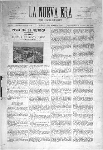 'La Nueva era' - Año 12 Número 4060 - 1894 diciembre 17