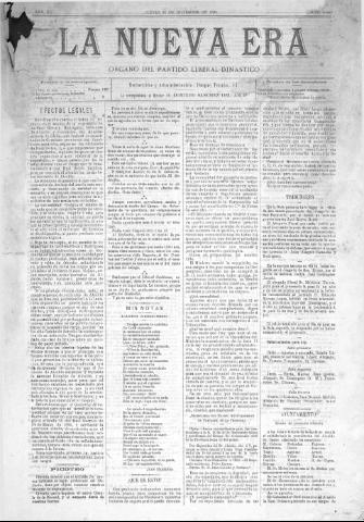 'La Nueva era' - Año 12 Número 4063 - 1894 diciembre 20